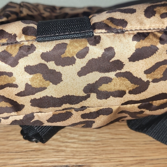 Lauren Ralph Lauren Leopard Print Mini Shoulder Back Pack - Picture 8 of 8